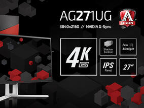 Игри в пълния им блясък: Мониторът AOC AGON с 4K IPS панел и NVIDIA G-SYNC