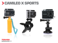Екшън камерата Camileo X-Sports идва с нови аксесоари, създадени, за да извлечете максимума от всяко приключение