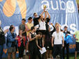 Параолимпиецът Михаил Христов награждава победителите от Олимпиадата на Американския университет