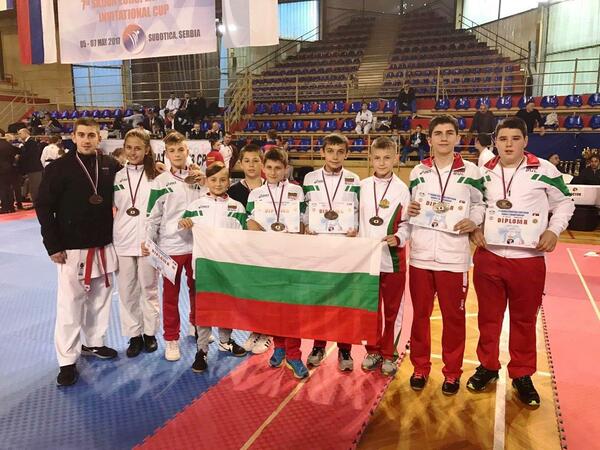 3 златни медала за България на Европейското първенство по ШОТОКАН КАРАТЕ-ДО в Сърбия