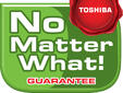 Toshiba въвежда “No Matter What Guarantee” 
