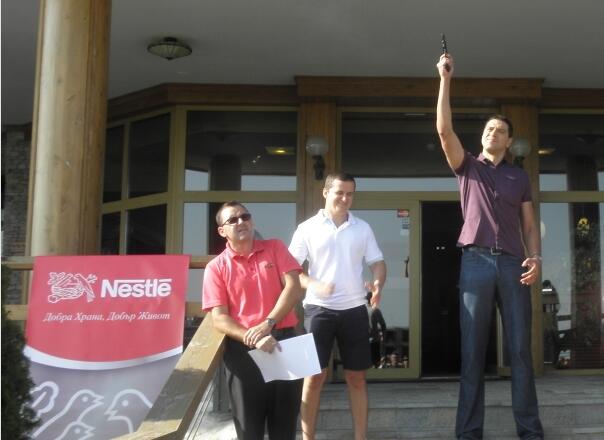 Десетки участници от шест държави премериха сили в турнира NESTLÉ Golf Cup 2012