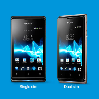 Sony представя Xperia™ E